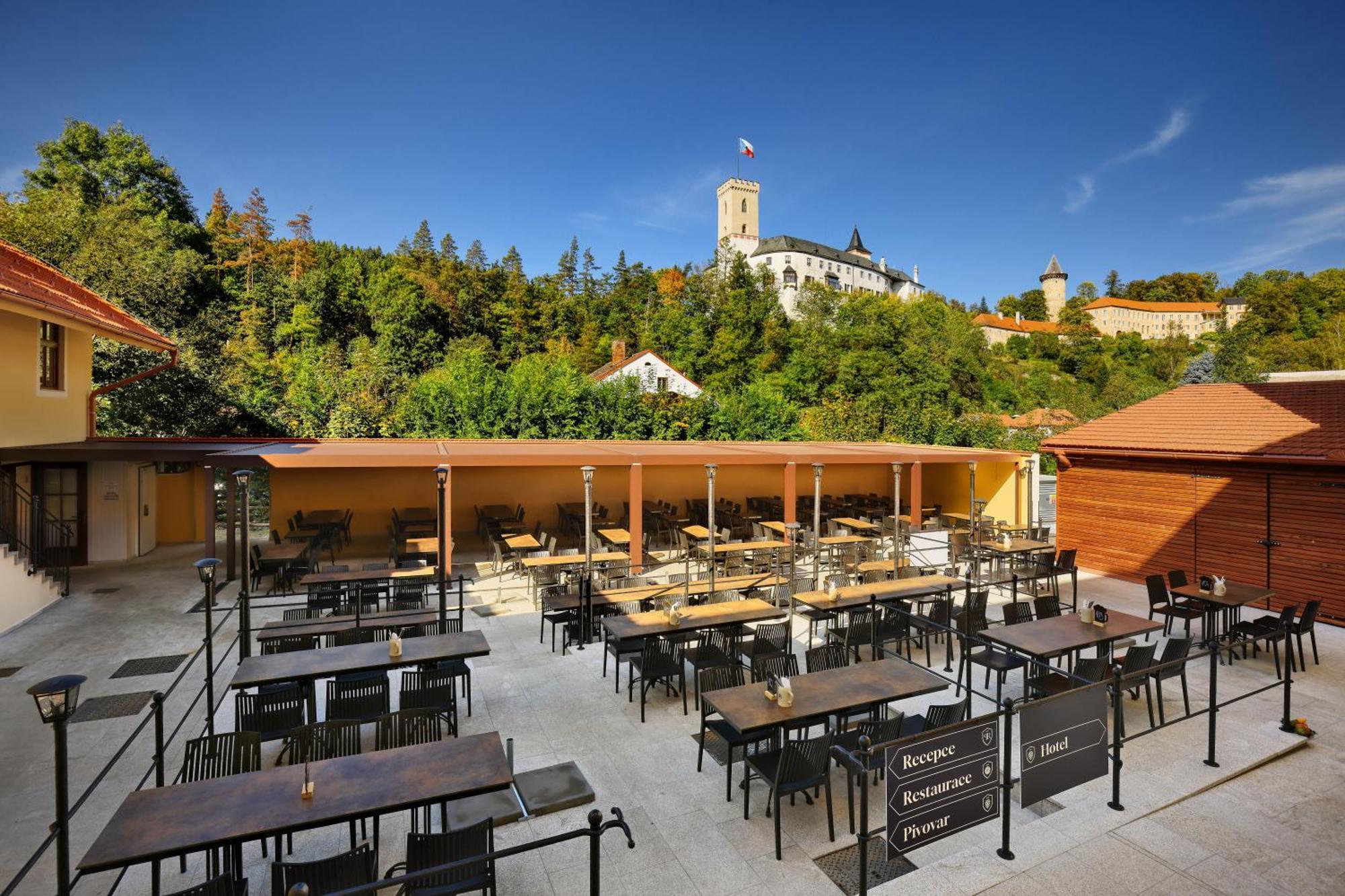 Pivovar Rozmberk Rožmberk nad Vltavou Exterior photo